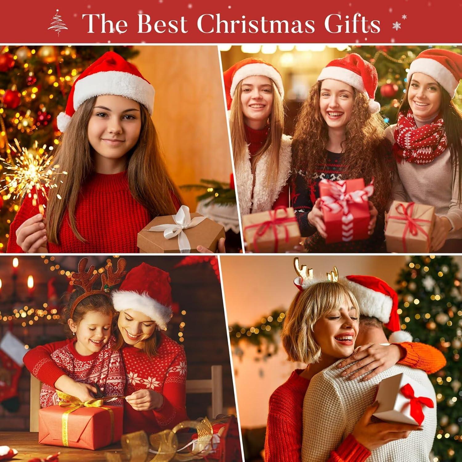 imageM MOOHAM Christmas Gifts for Grandkids Teens Girls 14KGoldPlated Heart Initial Bracelets for Women Girl Dainty Gold Bracelets Birthday Gift Stocking Stuffers for Women Teenage Girls Kids GiftsGoldPlated