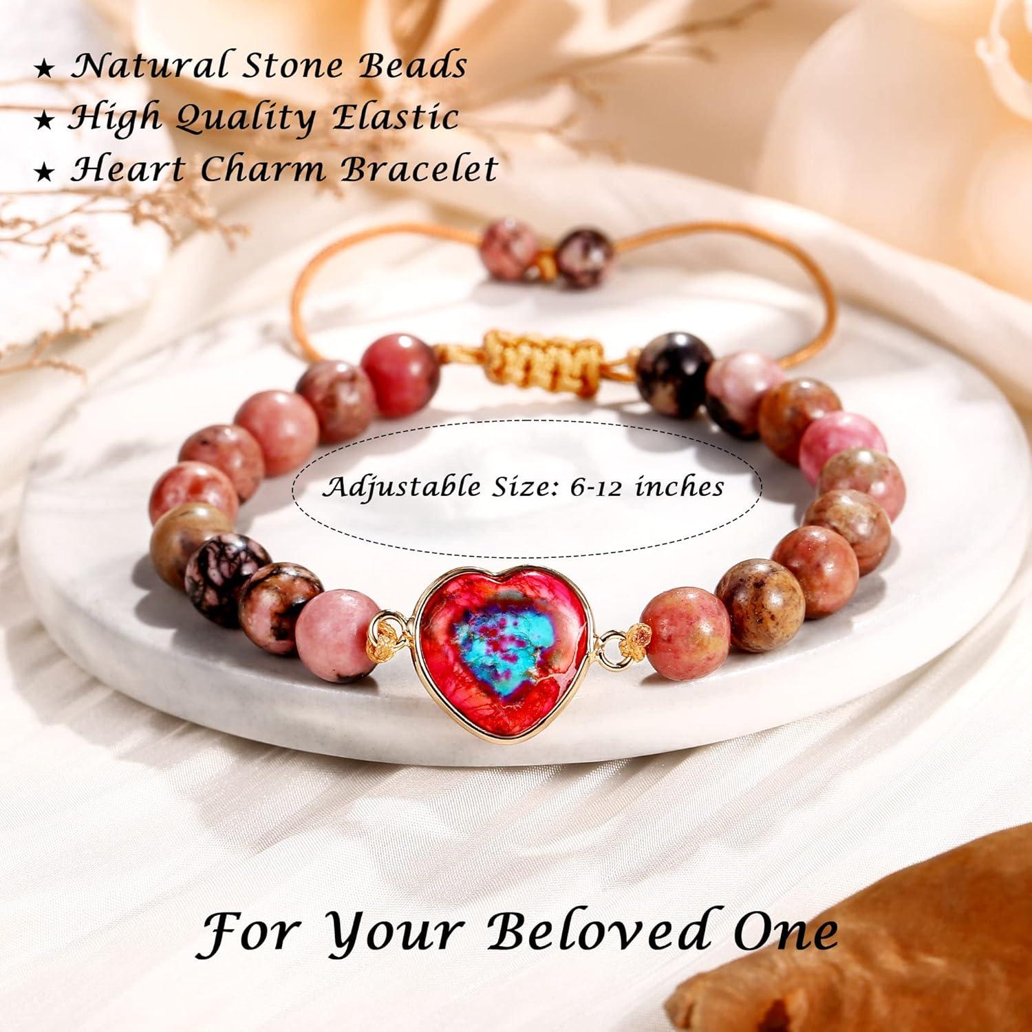 imageM MOOHAM Mothers Day Gifts for Mom Bracelets for Mom Gifts for Mom from Dad Birthday Gifts for Mom Mothers Day Gifts for Mom Bracelets for Mom Gifts