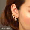 M MOOHAM 14K-Gold-Plated Hoop Earrings for Women – Hypoallergenic 14K Gold 925 Sterling silver-plated Post Sensitive Ears Nickel Free Hoops Earrings Set for Women Jewelry Lightweight 13-60mm(“3pairs-13/15/20mm-Gold-plated)