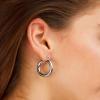 M MOOHAM 14K-Gold-Plated Hoop Earrings for Women – Hypoallergenic 14K Gold 925 Sterling silver-plated Post Sensitive Ears Nickel Free Hoops Earrings Set for Women Jewelry Lightweight 13-60mm(2pcs-13mm-silver-plated)