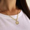 M MOOHAM Gold Necklace for Women Gifts – 14K Gold Necklace Set Initial Necklace Gold Necklace Non Tarnish Gold Necklaces for Women Gold Jewelry for Women Layered Gold Necklace