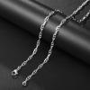 M MOOHAM Silver Chain for Men Boys – Mariner Chains for Men Necklaces Silver Chain Layered Mens Necklaces Chains for Men Gifts for Dad Father