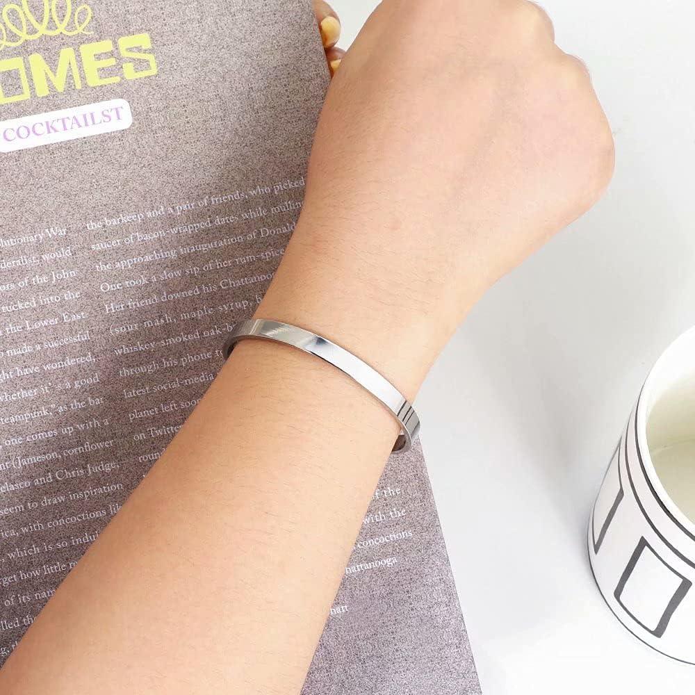 imageM MOOHAM Bracelets for Women Girls Mantra Bracelet Funny Inspirational Jewelry Gifts for Best Friend Mom Daughter Son Sister Niece Birthday Mothers Day Present Come Gift BoxBecause I fuking sparkle