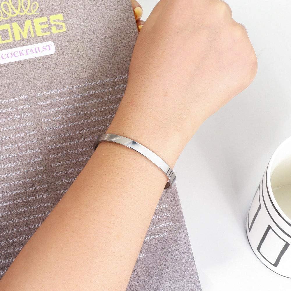 imageM MOOHAM Bracelets for Women Girls Mantra Bracelet Funny Inspirational Jewelry Gifts for Best Friend Mom Daughter Son Sister Niece Birthday Mothers Day Present Come Gift BoxA wise woman once said fuk this sht and she lived happily ever after