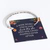 M MOOHAM Bracelets for Women Girls, Mantra Bracelet Funny Inspirational Jewelry Gifts for Best Friend, Mom, Daughter, Son, Sister, Niece Birthday Mothers Day Present Come Gift Box(“A wise woman once said  fu*k this sh*t and she lived happily ever after”)