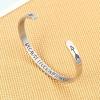 M MOOHAM Bracelets for Women Girls, Mantra Bracelet Funny Inspirational Jewelry Gifts for Best Friend, Mom, Daughter, Son, Sister, Niece Birthday Mothers Day Present Come Gift Box(Because I fu@king sparkle)