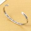 M MOOHAM Bracelets for Women Girls, Quote Mantra Bracelet Funny Inspirational Jewelry Gifts for Best Friend, Mom, Daughter, Son, Sister, Niece Birthday Mothers Day Present Come Gift Box(You are more loved than you could possibly know)