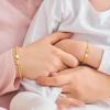 M MOOHAM Gold Beaded Bracelets – Heart Initial Bracelets & Cross Initial Bracelets Letter K