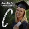 M MOOHAM Graduation Gifts for Her Him 2026, Inspirational Graduation Bracelets Class of 2026 High School College Graduation Gifts for Her with Graduation Box(With Box-The tassel was worth the hassle)