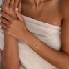 M MOOHAM Initial Bracelets for Women – 14K Gold Plated Heart Initial Letter A-Z Bracelet, Layered Link Charm Bracelets, Womens Jewelry Birthday Gifts(O)