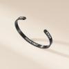 M MOOHAM Graduation Gifts for Women Her Him 2026, Inspirational Graduation Bracelets Class of 2026 High School College Graduation Gifts for Women Her with Graduation Box(With Box-Fu@king finally(Black))