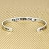 M MOOHAM Graduation Gifts for Women Her Him 2026, Inspirational Graduation Bracelets Class of 2026 High School College Graduation Gifts for Women Her with Graduation Box(With Box-Believe in you like I do)