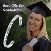 M MOOHAM Graduation Gifts for Women Her Him 2026, Inspirational Graduation Bracelets Class of 2026 High School College Graduation Gifts for Women Her with Graduation Box(With Box-The tassel was worth the hassle)