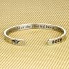 M MOOHAM Graduation Gifts for Women Her Him 2026, Inspirational Graduation Bracelets Class of 2026 High School College Graduation Gifts for Women Her with Graduation Box(With Box-She believed she could so she studied…)