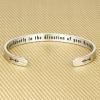 M MOOHAM Graduation Gifts for Women Her Him 2026, Inspirational Graduation Bracelets Class of 2026 High School College Graduation Gifts for Women Her with Graduation Box(With Box -Go confidently in the direction of your dreams!)