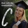 M MOOHAM Graduation Gifts for Women Her Him 2026, Inspirational Graduation Bracelets Class of 2026 High School College Graduation Gifts for Women Her with Graduation Box(With Box-Believe in you like I do)