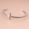 M MOOHAM Cross Bracelet – Christian Gifts for Women – Engraved Quote Religious Cuff Bangle Bible Verse Jewelry Gift for Women Confirmation Baptism Gifts Christian Bracelet(Trust in the lord with all your heart)