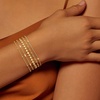 M MOOHAM Gold Bracelets Set for Women No Tarnish(9.Dot Singapore Satellite-G)