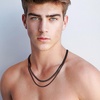 M MOOHAM Chains for Men Necklaces, Gold Chain for Men Gifts Cuban Link Chain for Men Necklaces Square Rolo Chains Stainless Steel Mens Necklaces Layered Chains for Men Boys Gifts