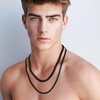 M MOOHAM Cuban Link Chain for Men – Black Chain for Men, Cuban Link Chain | Necklace for Men Gifts | Layered Mens Necklaces | Mens Chain | Stainless Steel Chains for Men Father